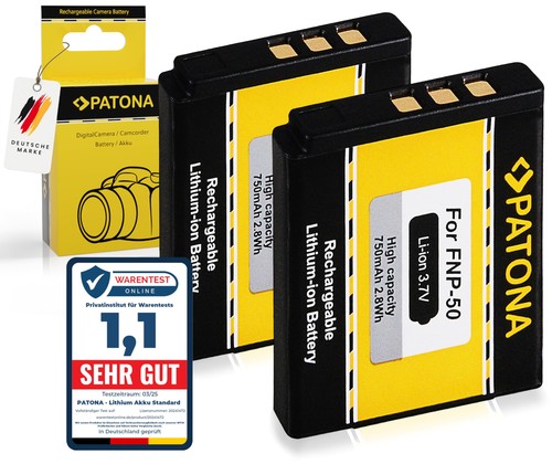 Patona 50 batteria - 2x,
