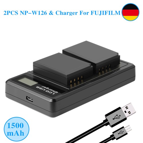 W126 w126s batteria per - 2x, np-w126