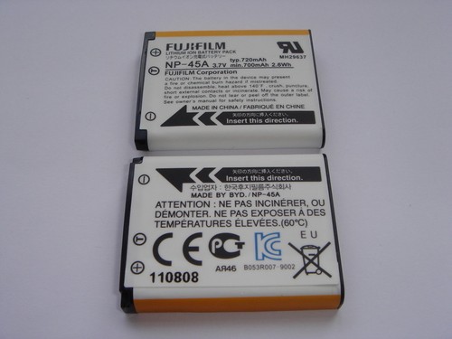 Batteria originale fuji - batteria,