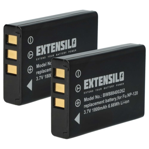 Batteria per fuji fujifilm - 2x,