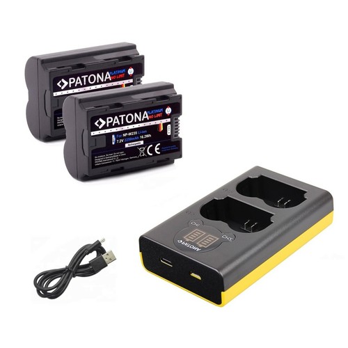 2xbatteria per fuji finepix - 2xbatteria,